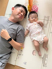 子どもとの写真